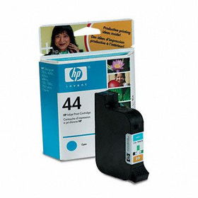 51644C (HP 44) Ink, 1600 Page-Yield, Cyanink 