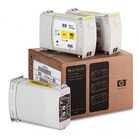 HP C5085A - C5085A (HP 90) Ink, 3/Pack, Yellowink 