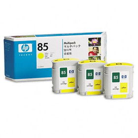 HP C9433A - C9433A (HP 85) Ink, 3/Pack, Yellowink 