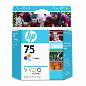 HP CB337WN - CB337WN (HP 75) Ink, 170 Page-Yield, Tri-Colorink 