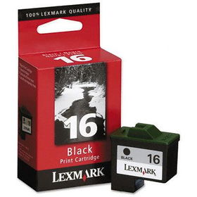 10N0016 (16) Ink, 410 Page-Yield, Blacklexmark 