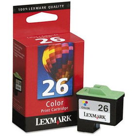 10N0026 Ink, 290 Page-Yield, Tri-Colorlexmark 