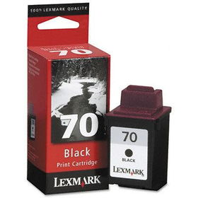 12A1970 (70) Ink, 600 Page-Yield, Blacklexmark 