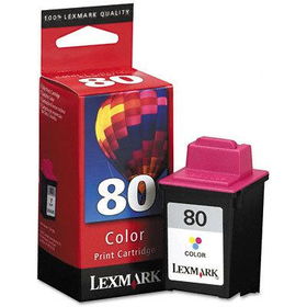 Lexmark 12A1980 - 12A1980 Ink, 275 Page-Yield, Tri-Colorlexmark 