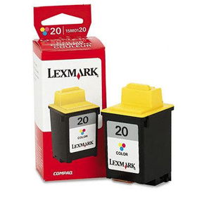 15M0120 Ink, 450 Page-Yield, Tri-Colorlexmark 