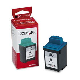 17G0050 (50) Ink, 410 Page-Yield, Blacklexmark 