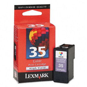 18C0035 (35XL) High-Yield Ink, 475 Page-Yield, Tri-Colorlexmark 