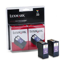 Lexmark 18C0534 - 18C0534 Ink, 380 Page-Yield, 2/Pack, Tri-Colorlexmark 