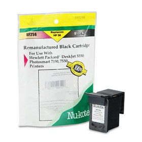 Nu-Kote RF256 - RF256 Compatible Remanufactured Ink, 450 Page-Yield, Blackkote 