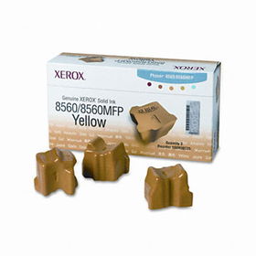 108R00725 Solid Ink Stick, 3400 Page-Yield, 3/Box, Yellowxerox 