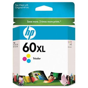 HP CC644WN - CC644WN (HP 60XL) Ink, 440 Page-Yield, Tri-Colorink 