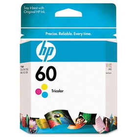 HP CC643WN - CC643WN (HP 60) Ink, 165 Page-Yield, Tri-Colorink 