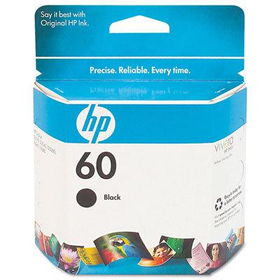 HP CC640WN - CC640WN (HP 60) Ink, 200 Page-Yield, Blackink 