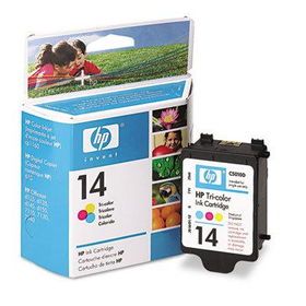 HP C5010D - C5010D (HP 14) Ink, 470 Page-Yield, Tri-Colorink 