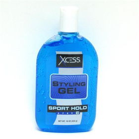 Xcess Styling Gel Blue #10 Sport Hold Case Pack 12xcess 