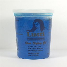 Lusti Clear Hair Gel in a Tub Case Pack 6lusti 