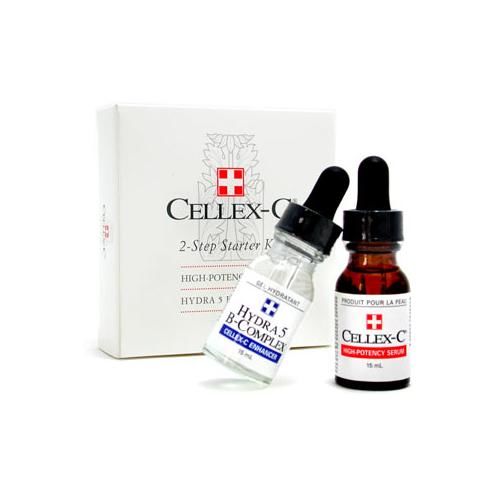 Cellex-C by Cellex-c Cellex-C High Potency Serum 2 Step Starter Kit:High Potency Serum+Hydra-5-B-Complex--0.5oz x 2cellex 