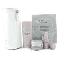 CHRISTIAN DIOR by Christian Dior Travel Set: Capture R-Mask + Capture Totale Cream + Capture Totale Lotion + Capture Totale Concent.--4pcs+1bagchristian 