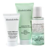 ELIZABETH ARDEN by Elizabeth Arden Travel Set: All Gone Eye & Lip 50ml + 2 in 1 Cleanser 50ml + Visible Difference Crm Complex 30ml+Bag--3pcs+1bagelizabeth 