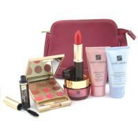 ESTEE LAUDER by Estee Lauder Resilience Lift Extreme Set: Cleanser + Cream + Mask + Lip Palette + Lipstick + Mascara--6pcs+1bagestee 