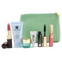 ESTEE LAUDER by Estee Lauder Travel Set: Cleanser + Daywear Cream + Future Perfect Eye Cream + Mascara + Lipstick+ Lip Gloss+ Bag--6pcs+1bagestee 