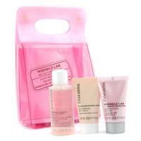 Lancaster by Lancaster Wrinkle Lab Travel Set: Cleanser + Scrub + Day Cream + Bag--3pcs+1baglancaster 