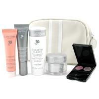 LANCOME by Lancome Travel Set: Clarte Galeteis 50ml + Day Cream 15ml + Serum 10ml + Body Lotion 15ml + Eyeshadow + Bag--5pcs+1baglancome 