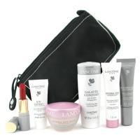 LANCOME by Lancome Travel Set: Galatee Confort + Cream Fluid + Night Cream + Serum + UV Expert + Lipstick + Bag--6pcs+1baglancome 