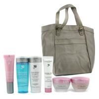 LANCOME by Lancome Hydrazen Travel Set: Cream + Night Cr.+ Cr. Fluid + Gel Ess.+ Tonique Douceur+ Galateis Clarte+ Bag--6pcs+1baglancome 