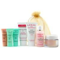 Lierac by LIERAC Travel Set: MU Remover 30ml + Day Cream 15ml + 3xMask + Body Gel + Body Exfoliating--7pcslierac 