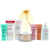 Lierac by LIERAC Travel Set: Toner 30ml + Day Cream 15ml + 3xMask + Body Gel + Body Exfoliating--7pcslierac 