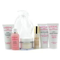 Lierac by LIERAC Travel Set: Toner 30ml + Day Cream 15ml + Serum + Body Gel + Body Cream + Body Exfoliating--6pcslierac 