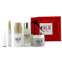 SK II by SK II Travel Set: Cleanser 35g + Essence 30ml + Emulsion 30g + Eye Mask 1pair + Lip Cream--5pcstravel 