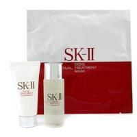 SK II by SK II Travel Set: FT Cleanser 20g + FT Essence 30ml + Signs Dual Mask--3pcstravel 