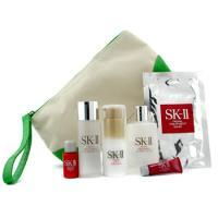 SK II by SK II Travel Set: Cleansing Oil + Clear Lotion + Lift Emulsion + Essence + Eye Gel + Mask + Bag--6pcs+1bagtravel 