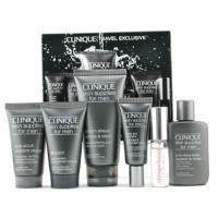 CLINIQUE by Clinique SSFM Trave Set: M Ltn + Eye Hydrator + Post Shave Healer + F/Scrub + Crm Shave + Mini Cologne Sp--6pcsclinique 