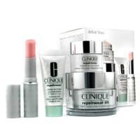 CLINIQUE by Clinique Repairwear Set: Night Cream 50ml + Eye Cream 15ml + Deep Wrinkle Concentrate 15ml--3pcsclinique 