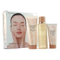 SHISEIDO by Shiseido Benefiance 1-2-3 Kit: Cleansing Foam 75ml + Softener 100ml + Day Time Protective Emulsion 30ml--3pcsshiseido 