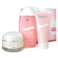 Biotherm by BIOTHERM Dry Skin Trio: Aquasource Non-Stop 50ml+ Cleansing Foam 50ml+ Softening Lotion 125ml--3pcsbiotherm 