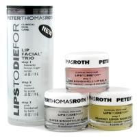 Peter Thomas Roth by Peter Thomas Roth Lips To Die For Lip Facial Trio: Scrub 19g + Lip Putty 9g + Lip Balm 11g--3pcspeter 