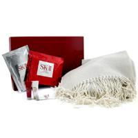 SK II by SK II Travel Set: Repair C + De-Wrinkle Active + F. W/Mask + Adv. Eye Trt Film + Signs E/Mask + Scarf--6pcstravel 