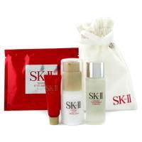 SK II by SK II Travel Set: Facial Treatment Essence 30ml + Lift Emulsion 30g + Up-Lifter 5g + Eye Mask 1pair + Bag--4pcs+1bagtravel 