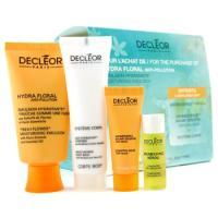 Decleor by Decleor Travel Set: Hydra Floral Moist. Emulsion 50ml + Balm 5ml + Concentrate 5ml + Body Milk 30ml--4pcsdecleor 