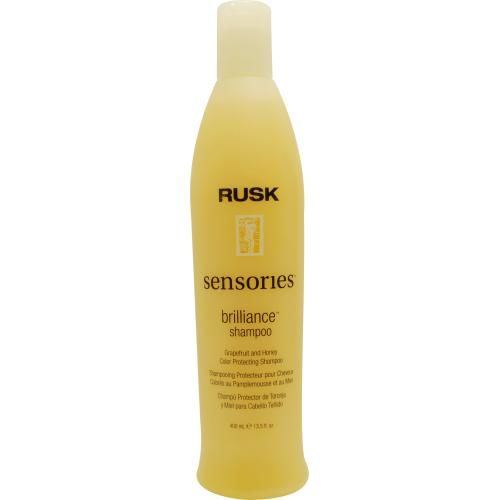 RUSK by Rusk SENSORIES BRILLIANCE GRAPEFRUIT AND HONEY COLOR PROTECT SHAMPOO 13.5 OZrusk 