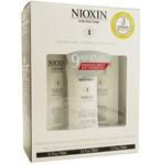 NIOXIN by Nioxin SET-3 PIECE STARTER KIT SYSTEM 1 WITH CLEANSER 5.1 OZ & SCALP THERAPY 5.1 OZ & SCALP TREATMENT 3.4 OZnioxin 