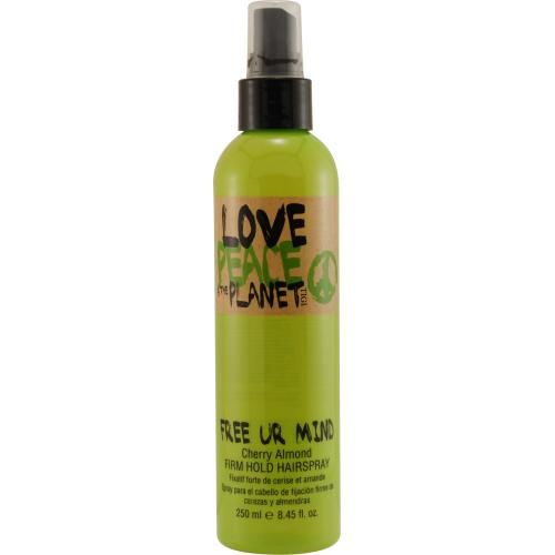 LOVE PEACE & THE PLANET by Tigi FREE UR MIND FIRM HOLD HAIR SPRAY 8.45 OZlove 