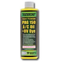 8 OZ BOTTLE PAG 150 A/C OIL W/DYEbottle 