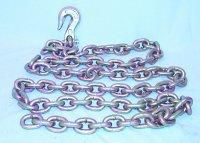 CHAIN 3/8 X 9' W/6210 GRAB HOOKchain 