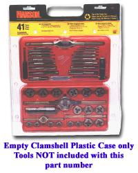 41 PC. EMPTY PLASTIC CASE FOR 24606empty 