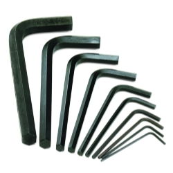 HEX KEY SET 10 PC METRIC IN POUCHhex 